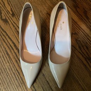 Kate Spade nude pumps